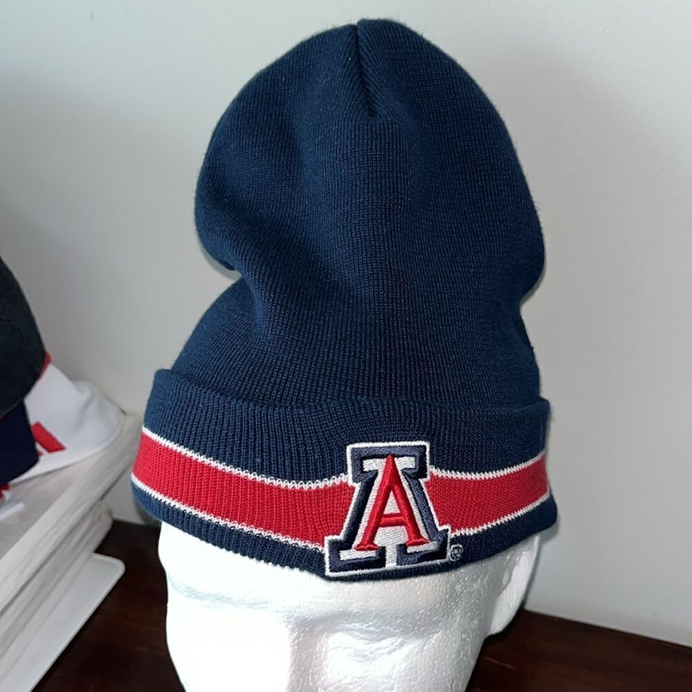 Arizona Wildcats Tucson Knit Beanie Ski Snowboard Winter Basketball Cap Hat Blue